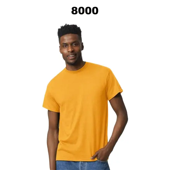 Gildan&reg; Men's Short Sleeve Crewneck Tee - 8000 Royal {4}