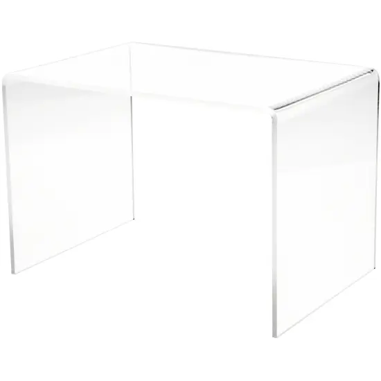 Plymor Clear Acrylic Rectangular Display Riser, 9" H x 13.5" W x 9" D (1/4" thick) {1}