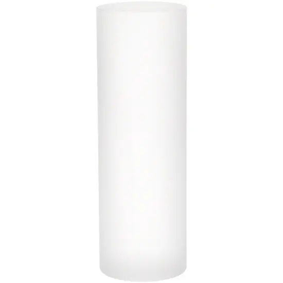 Plymor Frosted Acrylic Solid Cylinder Round Display Riser, 4.5" H x 1.5" W {1}