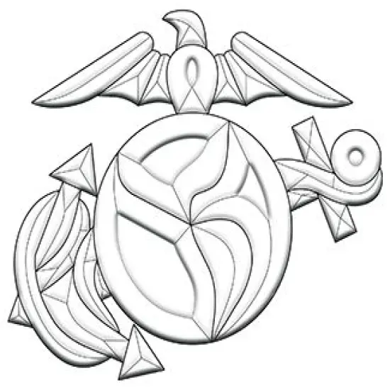 10-1/2" x 9" Exquisite Clear Glass Marines Bevel Cluster EC282 {1}