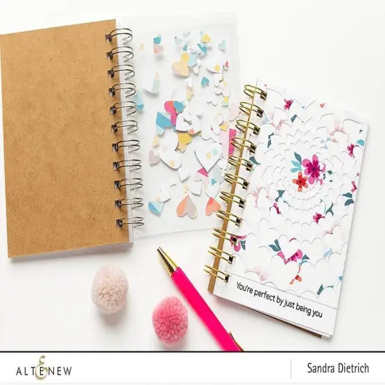 Radial Hearts Cover Die {3}