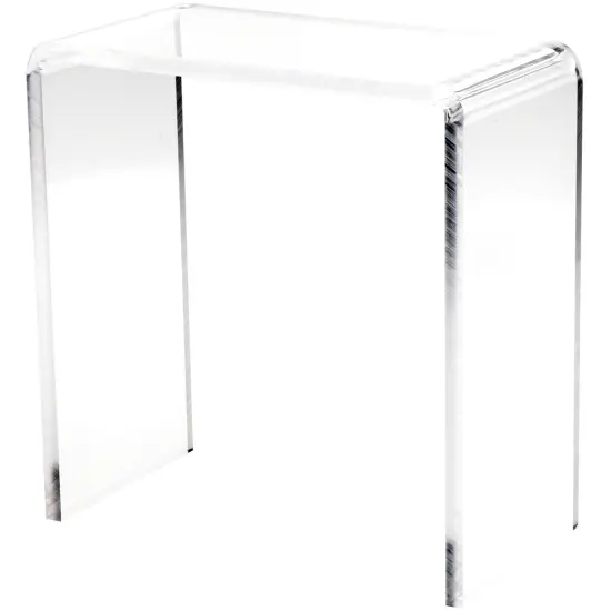 Plymor Clear Acrylic Vertical Rectangular Display Riser, 10" H x 10" W x 5" D (3/8" thick) {1}