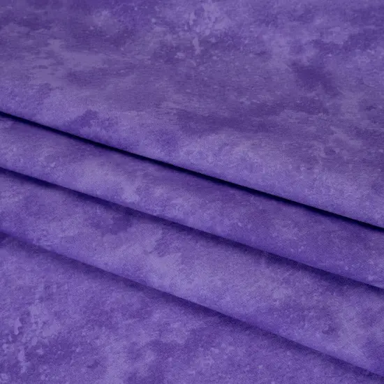 1 Yard Crocus Purple Quilting Cotton 44" Wide Fresco Texture Abstract Fabric for Sewing & Crafts {4}