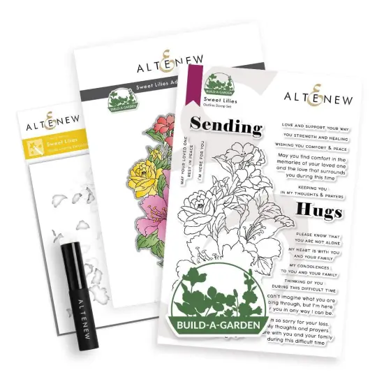 Build-A-Garden: Sweet Lilies & Add-on Die Bundle {1}