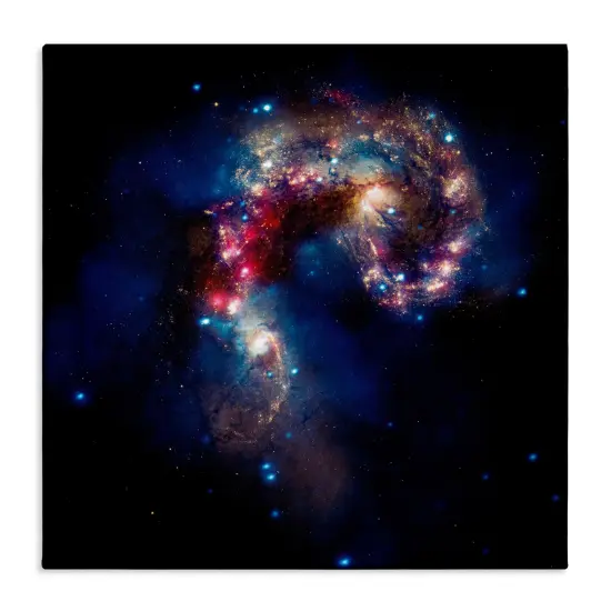 Stupell Industries Vivid Nebula Galaxy Canvas Wall Art Design by Wild Apple Portfolio {1}
