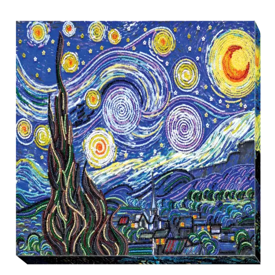 Bead Embroidery Kit - Starlight night {1}