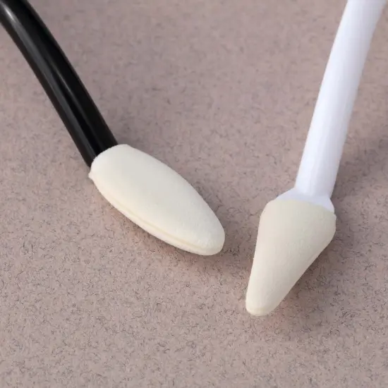 SoHo Urban Artist Pastel Blender Knife - Set of 2 - 1 Pack - Soft Pastel Blending Tools w/ 20 Mixed Foam Covers - Oval & Pointed Applicator - Plastic Palette Knife Set for Blending Soft Pastels & Charcoal {4}