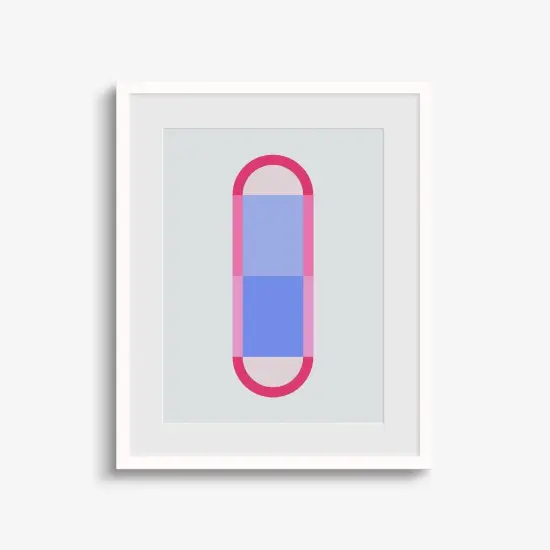 Geo Deco Art Print, Modern Art, Geo Art, {1}