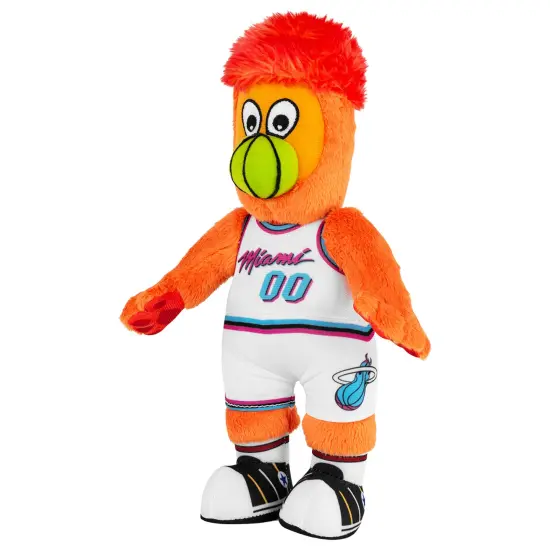 Bleacher Creatures Miami Heat Burnie 10" Plush Figure (Vice Edition Uniform) {3}