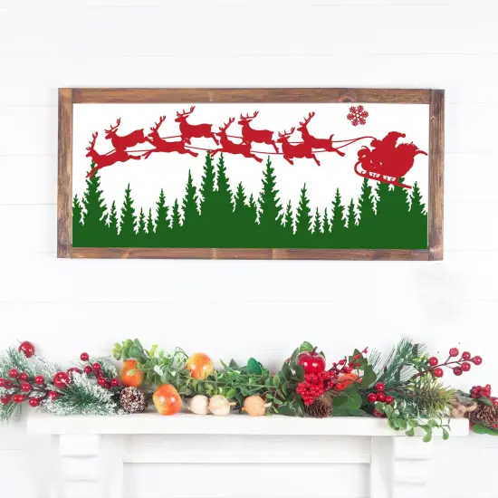 Pine Tree Stencils Tree Stencil Forest Stencil Wood Burning Stencils Patterns Reusable Drawing Templates for Painting on Wood Wall Fabric Furniture {4}