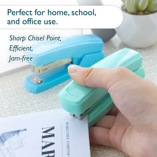 BAZIC Standard Stapler Pastel Color (26/6) {4}