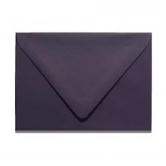 Colorplan AMETHYST - 91 Lb. / 135 gsm / 8 pts Matte Premium Cardstock Paper Text A2 Euro Flap Envelopes Bulk Pack of 250 {1}