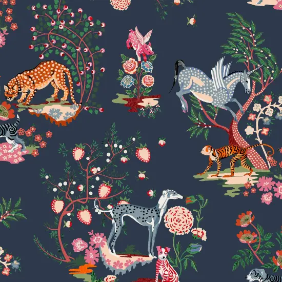 Cath Kidston Painted Kingdom Navy {2}