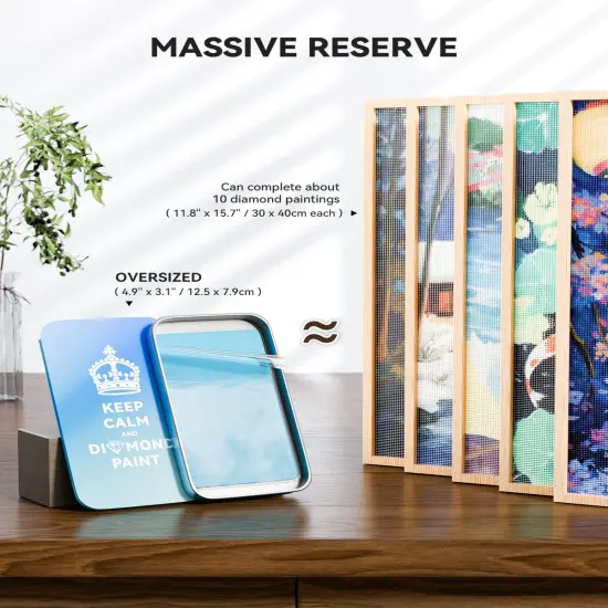 Enduring Stickiness Putty Wax for Diamond Art Kits for Adults,Strong Stickiness Clay Glue with Slide Storage Box for Diamond Painting Accessories and Tools {3}