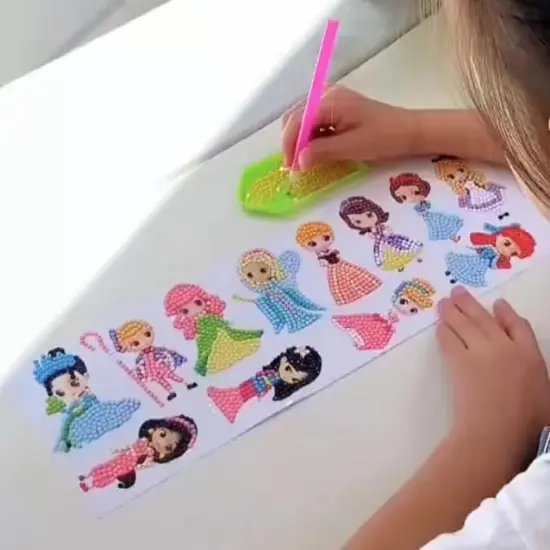 Diamond Painting Kits for Kids,Diamond Art Kits for Kids Girls,Arts and Crafts for Grils Ages {3}