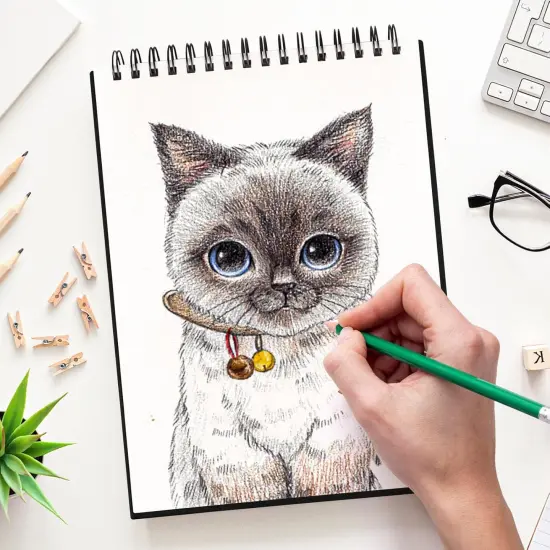 9" x 12" Sketch Book, Drawing Pad Sketchbook for Drawing {4}