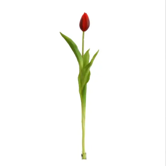 17" Real Touch Tulip Bud Stem - 6 PACK {2}
