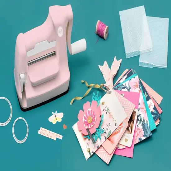 Mini Evolution Die Cut Machine Kit-Pink {5}
