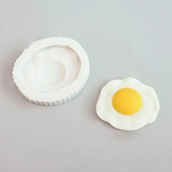 Sunny Side Up Egg Silicone mold {1}