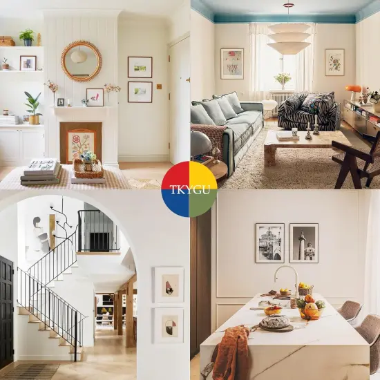 8 &times; 10 wood grain picture frame HD glass 4 color picture frames a set of 4, display pictures 5 &times; 7 cushion or 8 &times; 10 modern style wood grain composite picture frame, the best gift for friends and relatives {5}