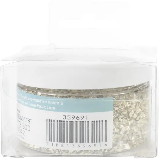 American Crafts Color Pour Resin Mix-Ins-Faux Gold Crushed Glass {3}