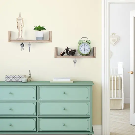 Olive Green Solid Wood Desktop Wine Bottle Rack, Red Wine Rack {5}