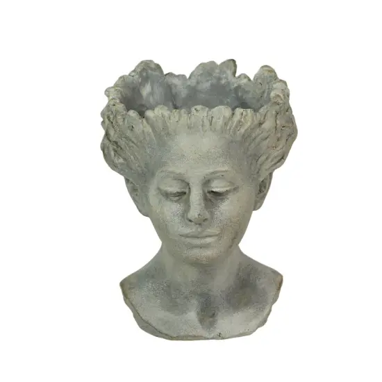 Goddess of the Wind Planter &ndash; 8.5" Grecian-Style for Indoor or Outdoor Decor {3}