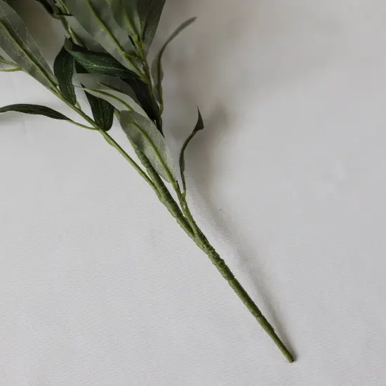 2pcs Artificial Olive Stems Fake Olive Tree Branches for Vase Tabletop Greenery Decor for Home Office Wedding Party {6}