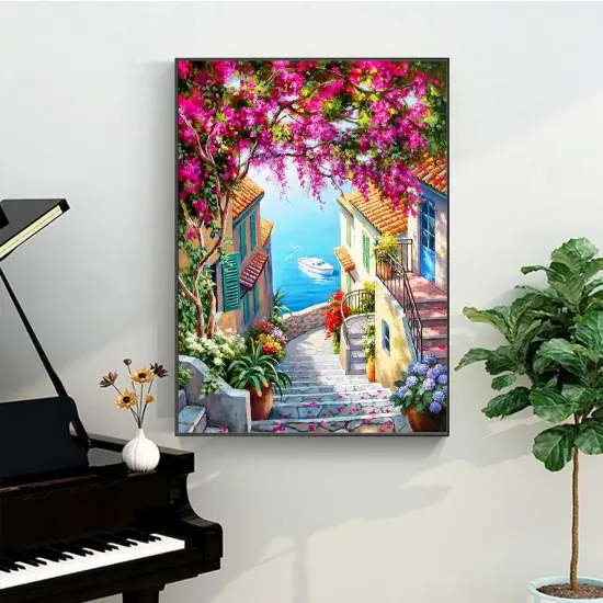 Paint by Number for Adults, Acrylic Easy Paint by Numbers for Adults Beginner, DIY Painting by Numbers for Gift Home Wall Decor 16&rdquo;W x 20&rdquo;L {2}