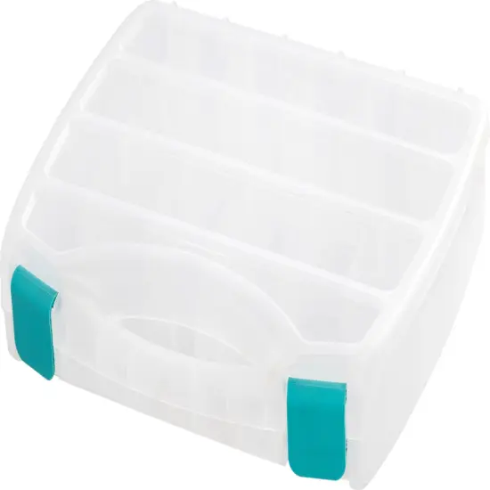 We R Divider Box Translucent Plastic Storage-12"X10"X2.4" Case {3}
