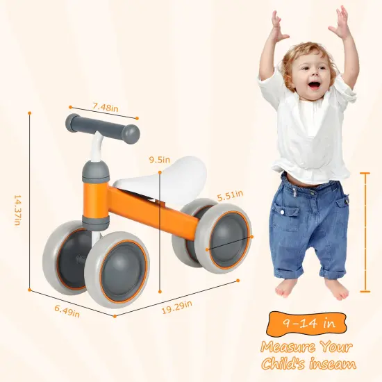 Toddler Tricycle Kids Trikes Tricycle, Balance Training, Gift & Toy for Boy & Girl {2}
