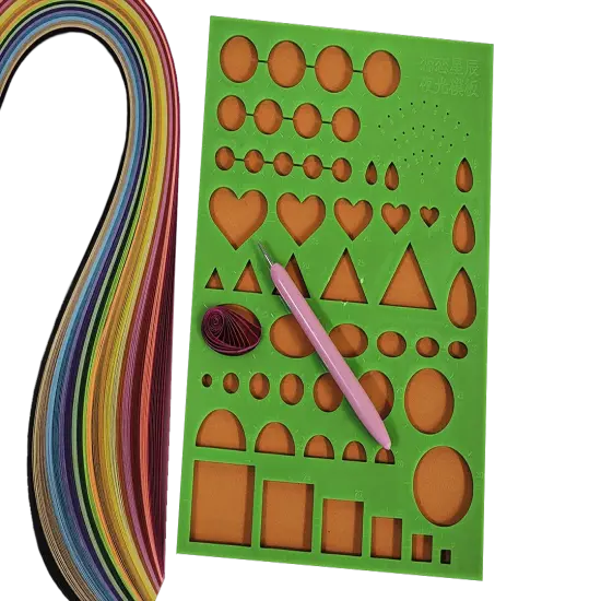 Green Quilling Tool Board F07M3-3-green {2}