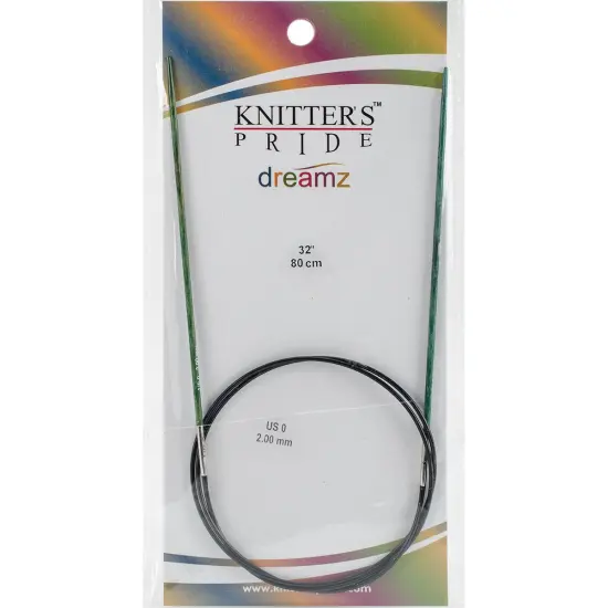 KnitPro-Dreamz Fixed Circular Needles 32"-Size 0/2mm {1}