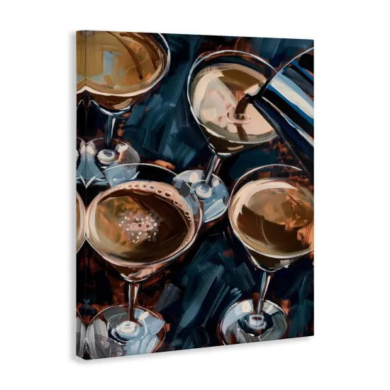 Stupell Industries Pouring Espresso Martini Canvas Wall Art Design by LSR Design Studio {3}