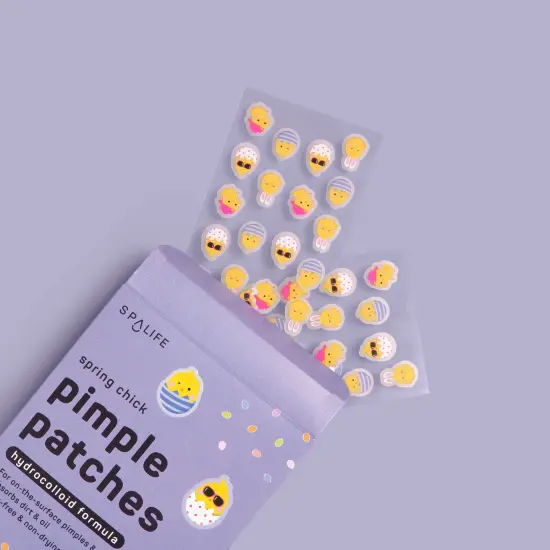 SPRING CHICK EASTER PIMPLE PATCHES {2}