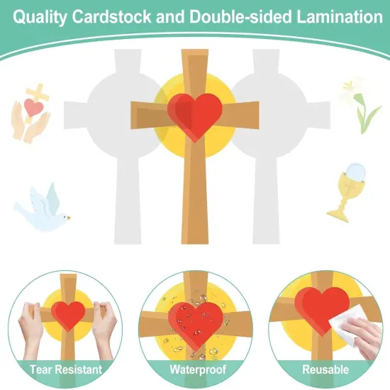 Classroom Christian Jesus Bulletin Board Decoration Set {3}