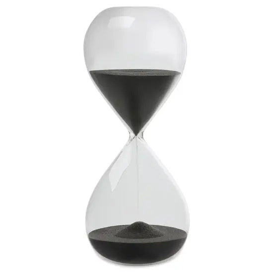 Gry Mattr Desktop Hourglass - 30 Minutes, Jet Black {1}