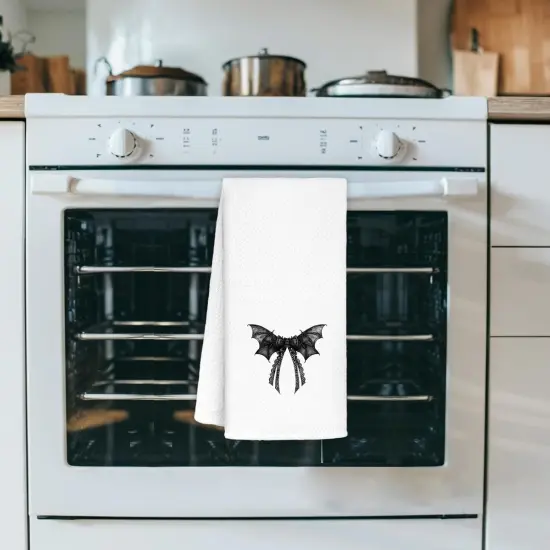 Coquette Bow Bat Kitchen Towels {2}