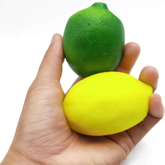 30PCS Fake Yellow Lemons {3}