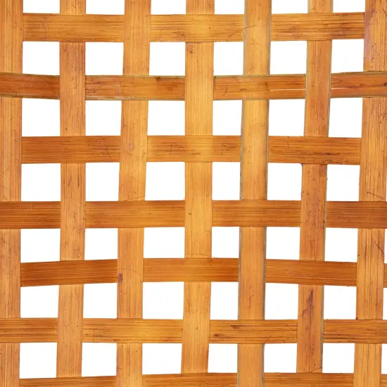 Northlight Rectangular Lattice Tobacco Baskets - Brown - Set of 3 {6}