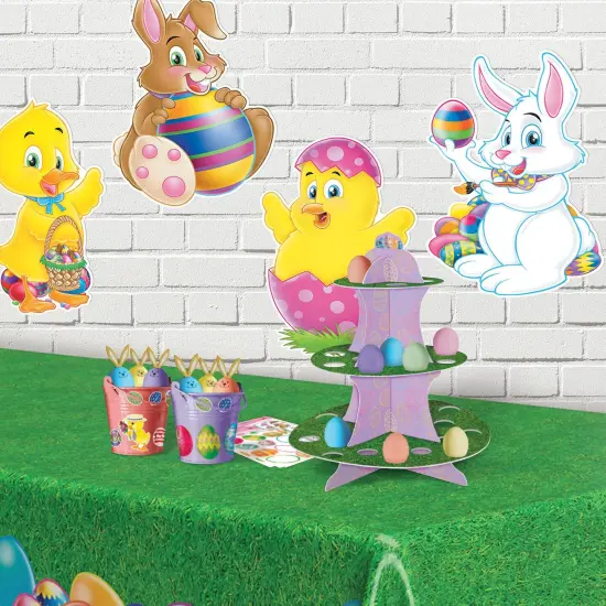 48 Pack Bulk Easter Cutouts {2}