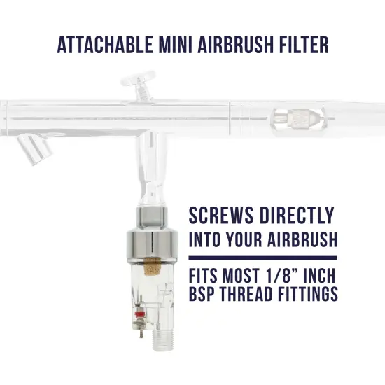 3 Multi-Purpose Master Airbrush Kit with High Performance Compact Airbrush Compressor {6}