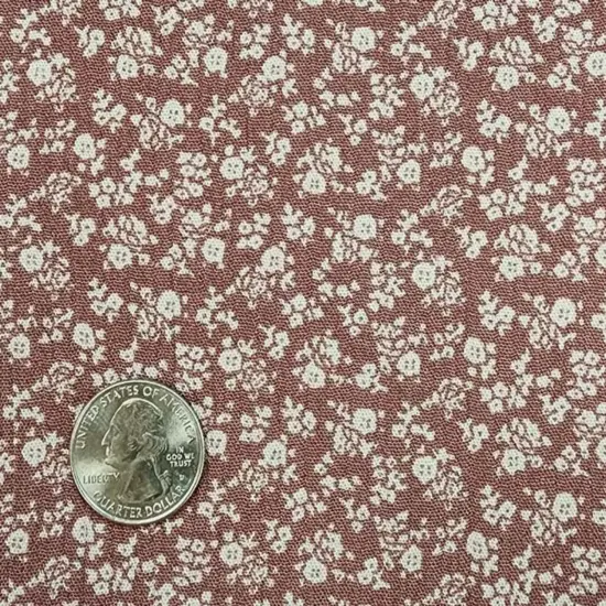 1 Yard Rayon Crinkle Rose Woven Fabric, 50/52&Prime; Wide 100% Rayon {1}