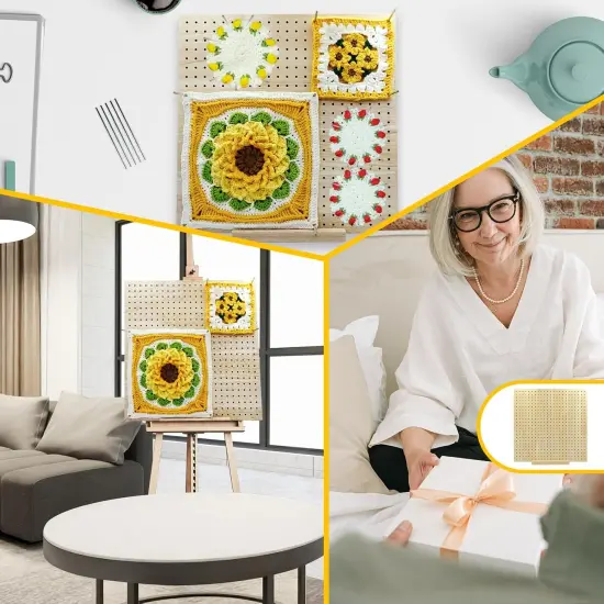 Crochet Blocking Board with 40 Pins {3}