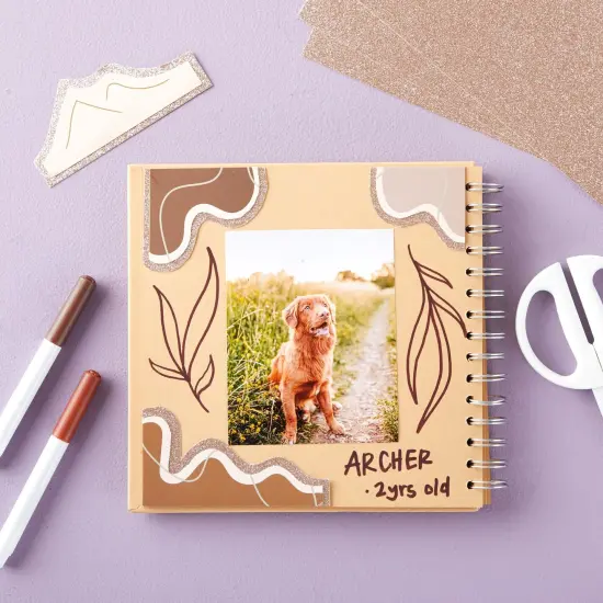 Bright Creations 24 Sheets Rose Gold Glitter Cardstock Paper 8.5 x 11 for Scrapbooking, DIY Projects, Arts and Crafts (280gsm) Pink {2}