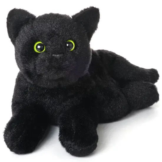 Bearington Collection Lil' Jinx Cat 8 In Stuffed Animals Black Cat Plush Toy - Stuffed Cats That Look Real - Plushies for Kids, For Ages 3-14 {1}