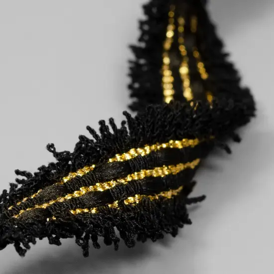 5 Yards of Sybil 3/4" Fuzzy Glitter Tape Trim | 5 yard cut {3}