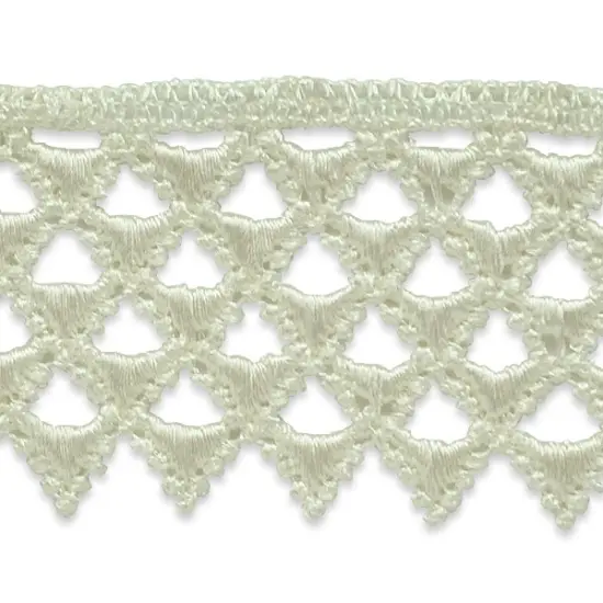 5 yards of Magdalena Lace Trim 1 1/2" | 5 yard cut Ivory {1}