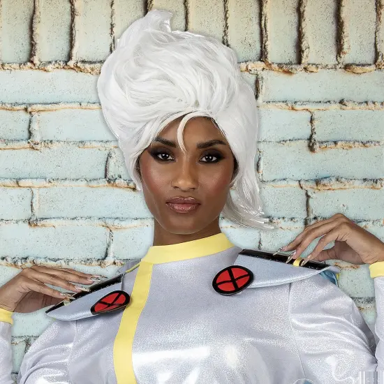 X-Men Storm Synthetic Hair Wig Costume Inspired by 97 Series {5}