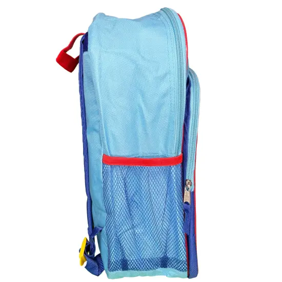 Disney Mickey Mouse 16" Blue School Backpack with a Large Front Pocket {4}